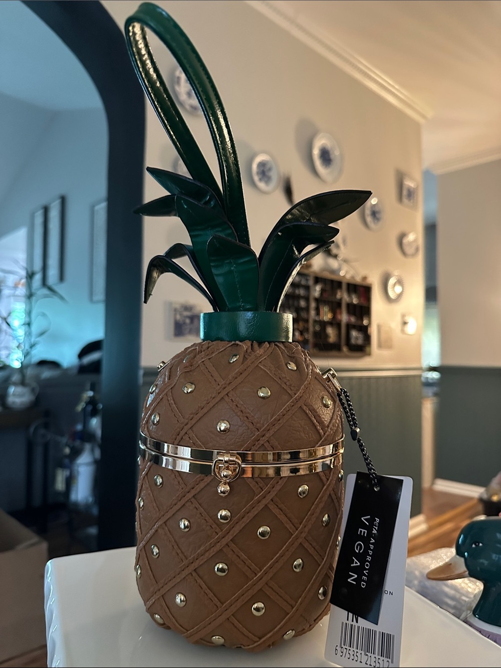 Boutique Vegan Pineapple handbag